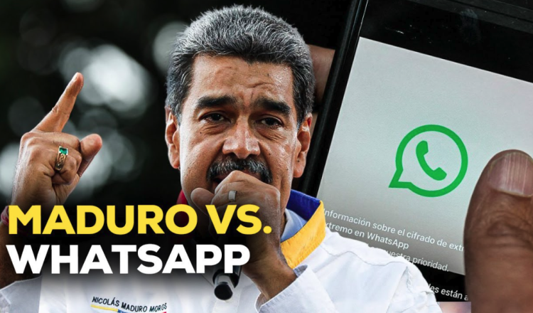 Maduro vs WhatsApp