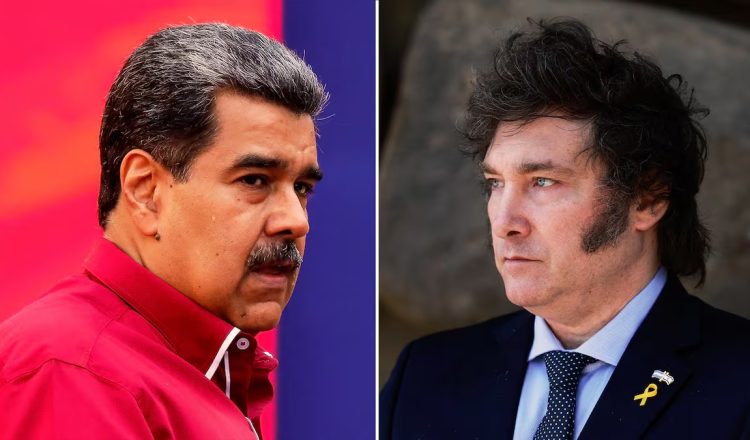 Maduro acusa a Milei de gastar más de 100 millones de dólares para ataques de ‘bots’ contra Venezuela.