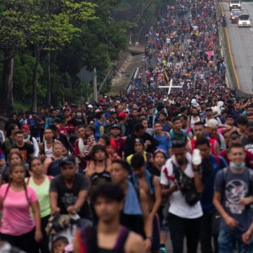 Aumento del 161% en migrantes irregulares en México.