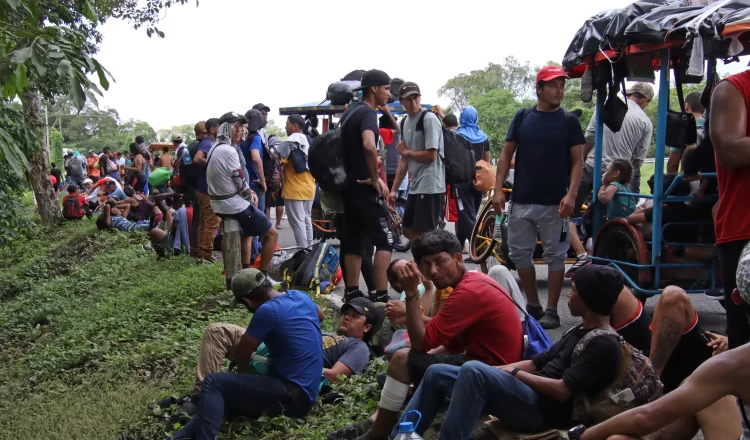 Las caravanas de migrantes han aumentado significativamente en la frontera sur de México, especialmente en el municipio de Tapachula, en Chiapas. Este fenómeno ha tenido lugar en las semanas recientes, donde se ha documentado la participación de cerca de 5.000 personas en ocho caravanas.